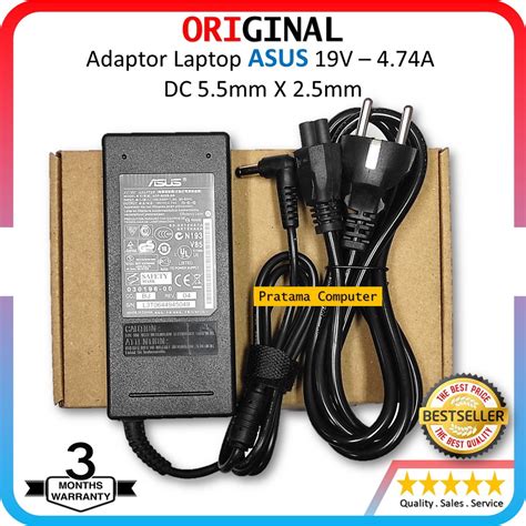 Jual ASUS Adaptor Charger Original Laptop Notebook N43 N43SL N45 N46