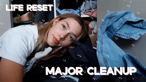 Major Wardrobe Clean Up Productive Clean With Me Youtube