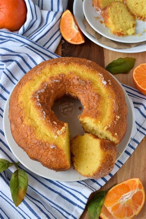 Ciambella All Arancia Senza Burro Cucina Che Ti Passa