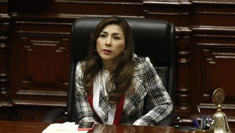 Lady Camones Es La Nueva Presidenta Del Congreso Diario El Pueblo