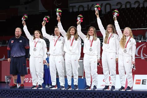 Asya Miller Team Usa Claim Silver Medal In Womens Goalball Outsports