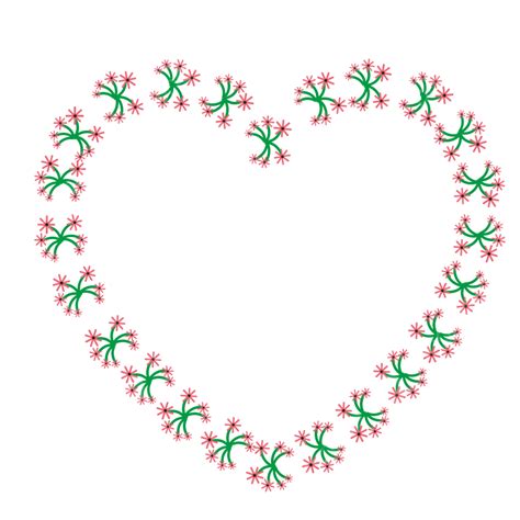 Hand Drawn Love PNG Image Cartoon Hand Drawn Plant Love Border