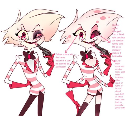 Angel Dust Hazbin Hotel Fanart Human