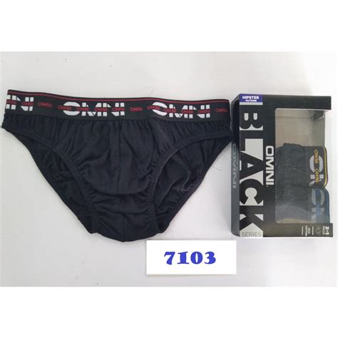 Omni Brief 3in1 Bikini Black By Soen Shopee Philippines