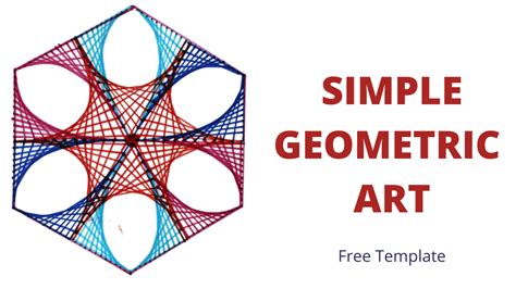 How To Draw Simple Geometric Art – Free Worksheet – sparklingbuds