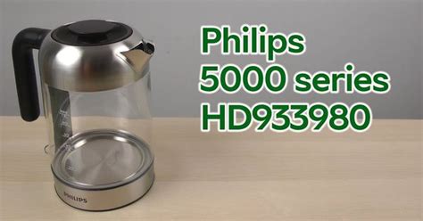 Philips HD9339/80 Wasserkocher (1,7l) aus Glas für 29,99€ (statt 42€)