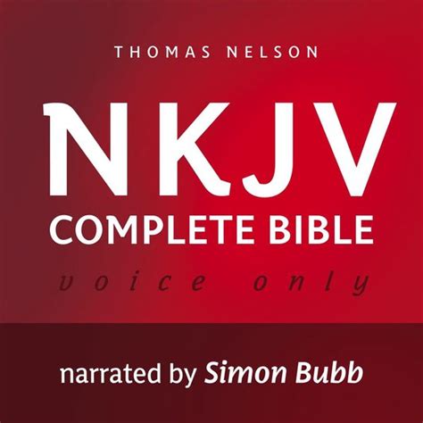 Voice Only Audio Bible New King James Version NKJV Narrated By