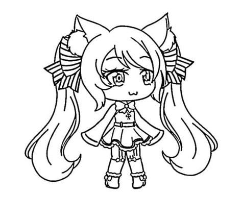 Gacha Life Para Colorir Redeneonatal Br