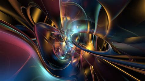 Colorful 3D Fractal Art HD Abstract Wallpapers | HD Wallpapers | ID #59349