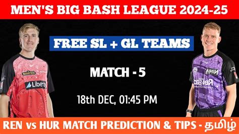 Hea Vs Sta Dream Prediction Ren Vs Six Dream Prediction Bbl Th