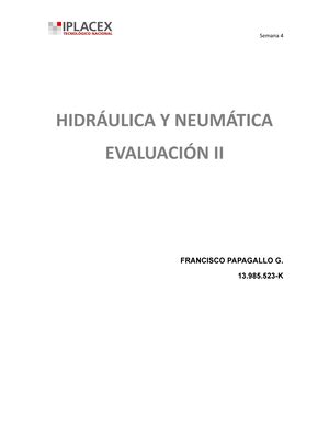 Hidr Ulica Y Neum Tica Evaluacion Hidr Ulica Y Neum Tica Evaluaci N