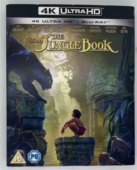 DISNEY S THE JUNGLE Book Live Action UHD Blu Ray 4K UHD SEALED