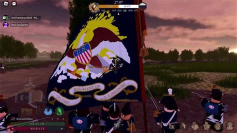 Roblox Napoleonic Wars United States Army 2v3 Battle Youtube