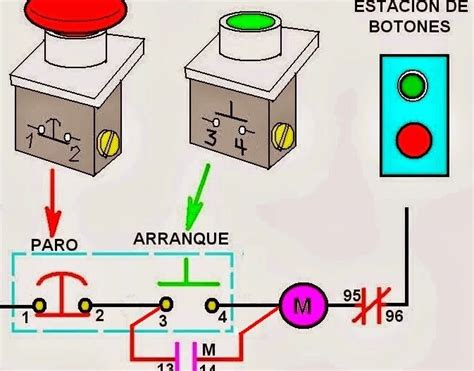 Diagrama De Control De Arranque Y Paro De Un Motor Arranque