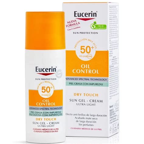 Eucerin Sun Gel Cream Oil Control SPF 50 For Oily Skin 50 Ml