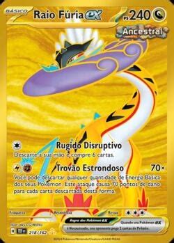 Raio Fúria ex Pokémon MYP Cards