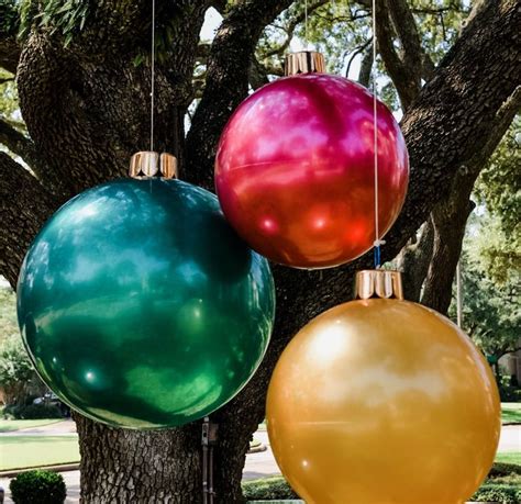 Inflatable Ornament Christmas Ornaments Christmas Bulbs Holiday