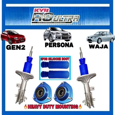 Kyb Rs Ultra Proton Waja Gen Persona Absorber Front Kyb Rs Heavy Duty