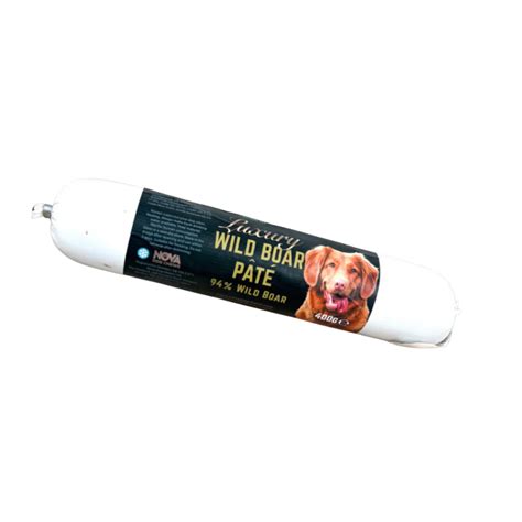 Nova Dog Chews Luxury Wild Boar Pate