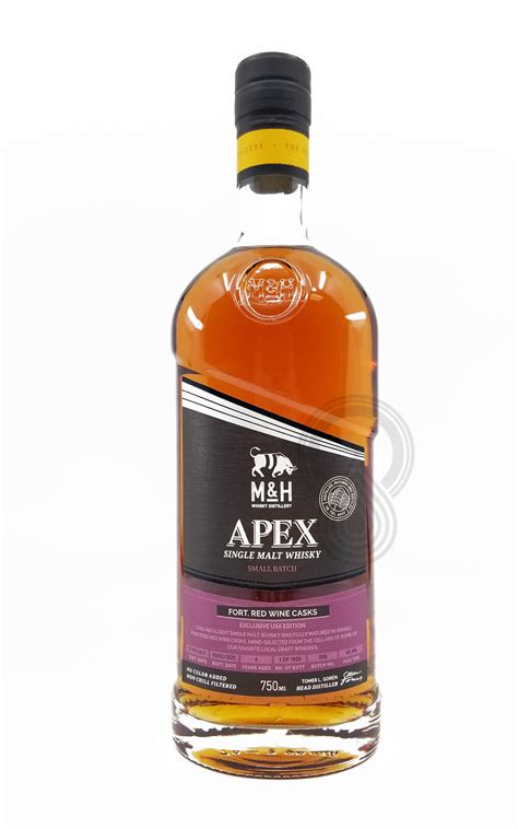 M H Distillery Apex Fortified Red Wine Cask Single Malt First Fill