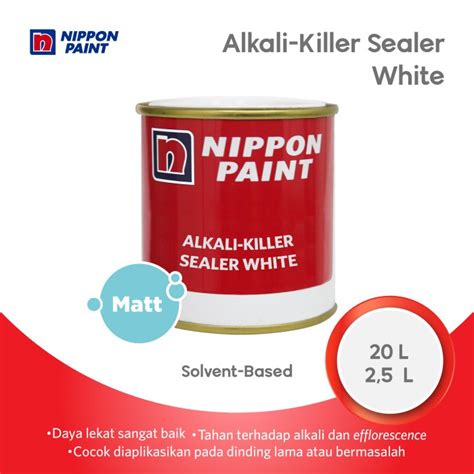 Jual Nippon Paint Alkali Killer Sealer White L Cat Dasar Anti