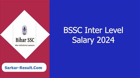 Bssc Inter Level Salary Pay Scale In Hand Salary Sarkari Result