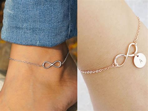 Gold Infinity Ankle Bracelet Atelier Yuwa Ciao Jp