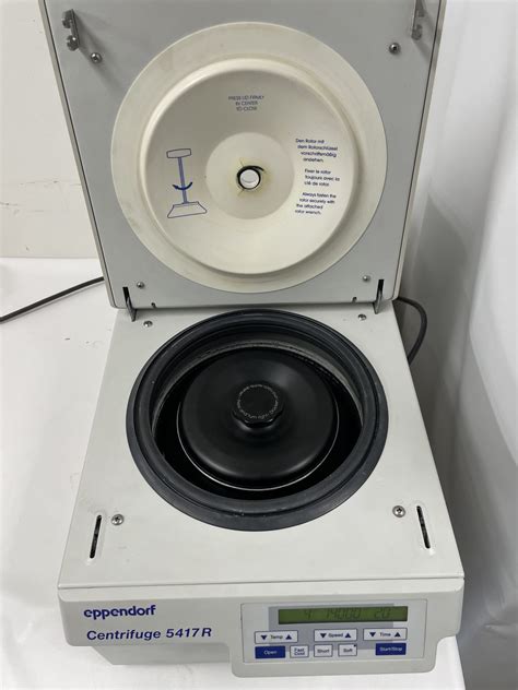 Eppendorf Model 5417r Refrigerated Bench Top Centrifugemicrofuge Sci Bay