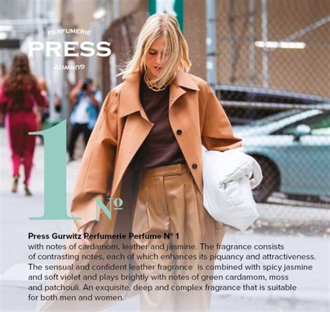 No. 1 Press Gurwitz Perfumerie perfume - a new fragrance for women and ...
