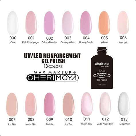 Cherimoya Reinforcement Crmy Gel Polish Uv Led Ml