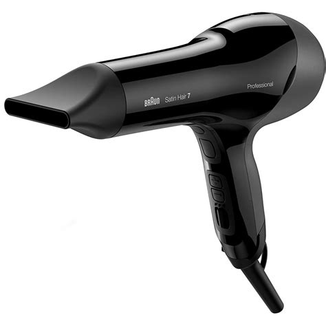 Braun Satin Hair Hd Sensodryer Haartrockner Schwarz