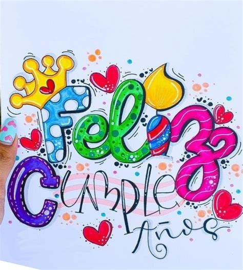 Pin by Jose Morcelo on Feliz Cumpleaños Doodle lettering Hand