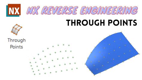 Reverse Engineer Through Points How To Use Through Points In NX