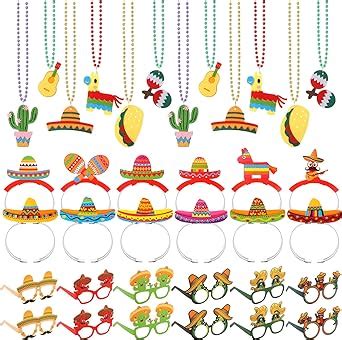 Amazon Hotop Pcs Mexican Fiesta Party Decorations Sombrero