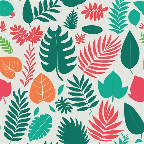 Explore Nuestras Ilustraciones De Stock Hojas Tropicales Colores