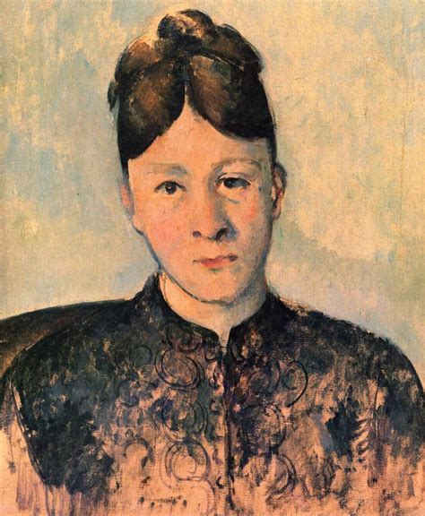 Paul Cezanne On Twitter Portrait Of Madame Cezanne Cezanne