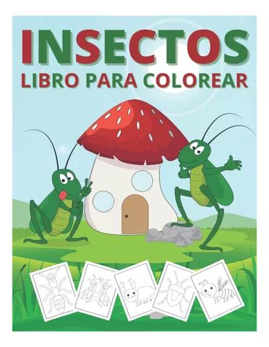 Libro Insectos Libro Para Colorear Descubre Los Insect 61oe Envío gratis