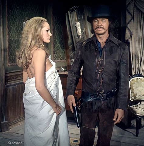 Ursula Andress Charles Bronson In Classic Western Red Sun