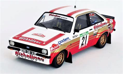 Modellino In Miniatura Ford Escort 1 18 Minichamps MK II RS 1800 No 1