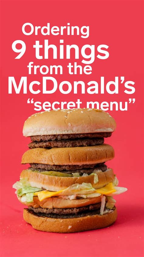 I Tried To Order Things From Mcdonald S Secret Menu But It Was A