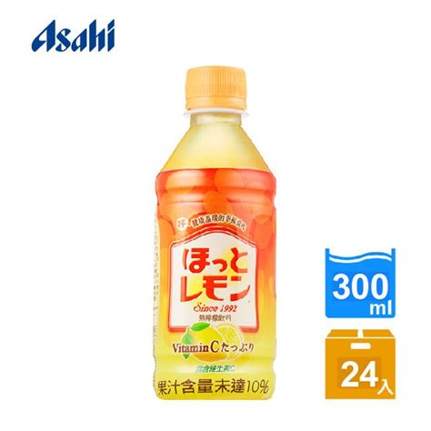 Asahi 朝日 熱檸檬飲料300ml 24入x2箱 Pchome 24h購物