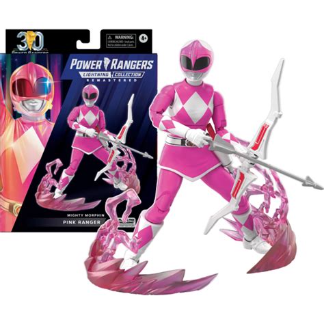 Mighty Morphin Power Rangers Pink Ranger Lightning Collection Remastered 6 Scale Action