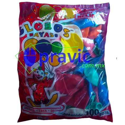 BOLSA DE GLOBOS PAYASO DEL N 9 SURTIDO Regalos Y Fiestas