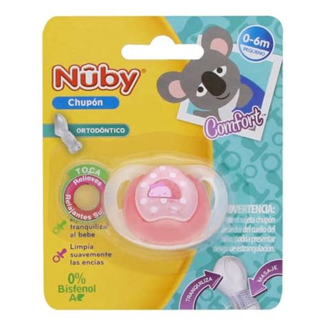 Comprar Chupón para bebé nuby ortodóntico de 0 6 meses 1 pz Prixz