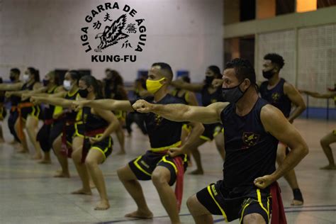 Liga Garra de Águia de Kung Fu e Boxe Chinês realiza entrega de faixas