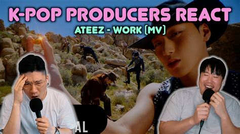 Musicians React Review ATEEZ Work MV YouTube