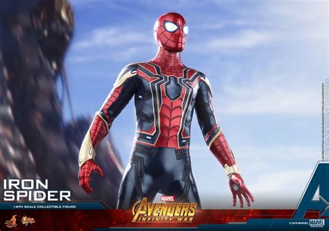 Hot Toys Avengers Infinity War Iron Spider Figure ActionFiguresDaily
