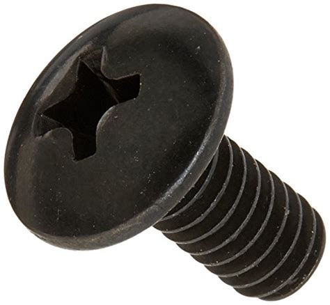 Steel Truss Head Machine Screw Black Oxide Finish Meets Asme B18 6 3 2 Phillips Drive 8 32