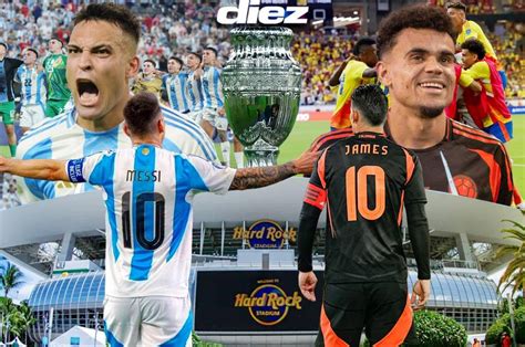 Argentina Vs Colombia Final De La Copa América 2024 Día Hora Y Canal Donde Ver En Vivo El