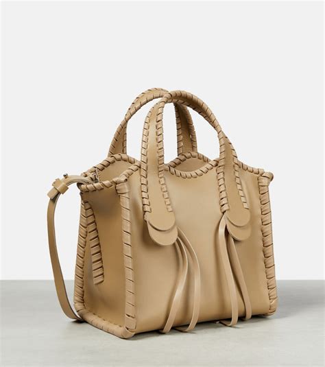 Chloé Mony Small Leather Tote Bag Chloe